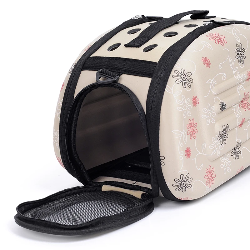 Переноска EVA для маленьких собак складная воздухопроницаемая переноска щенков и