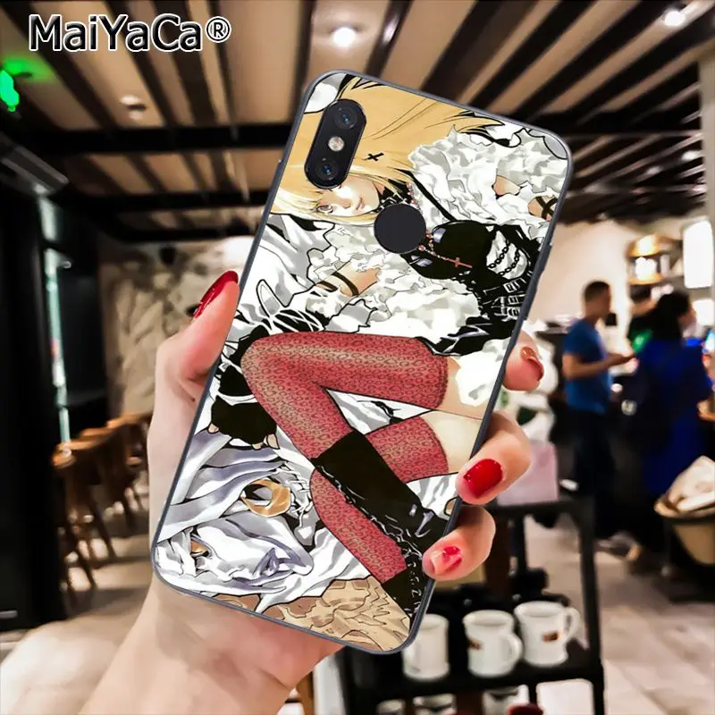 MaiYaCa Death Note Ryuk kira Coque Shell чехол для телефона Xiaomi Redmi4X 6A S2 Go Redmi 5 5Plus Note4 Note5 7 Note6Pro