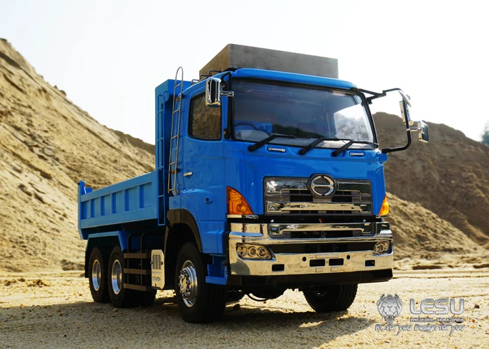 1/14 самосвал Hino700 полный привод 6X6 гидравлический F рама гидравлический цилиндр самосвал Модель LS-20130014 RCLESU грузовик тамиа