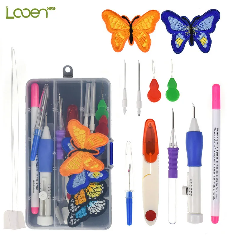 Набор игл для вышивания и шитья набор из 2 предметов вязания рукоделия | Дом сад