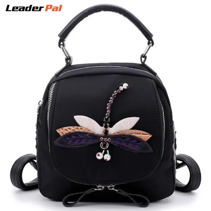 2018 г. Модные женские рюкзак высокого качества нейлон школьные сумки для