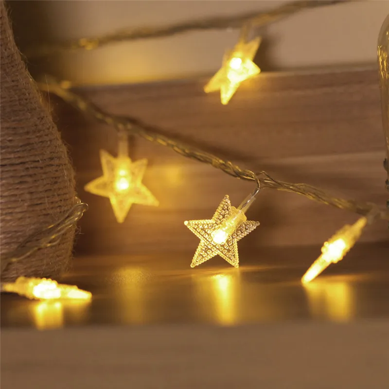 Гирлянда на батарейках 5 м 40 светодиодов|Осветительные гирлянды| |