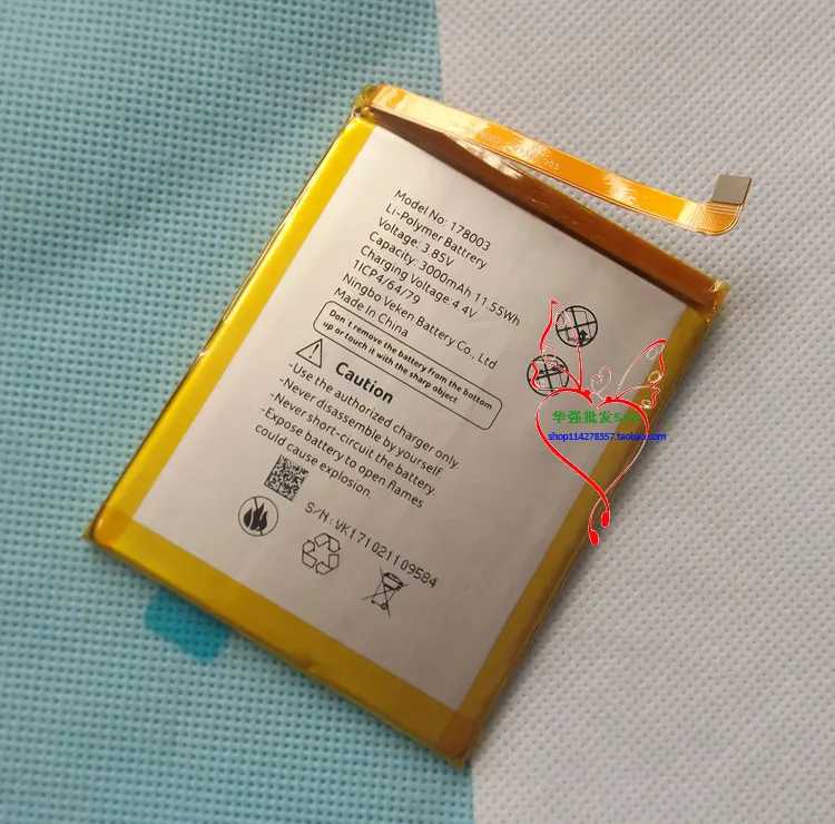 100% Оригинальный аккумулятор vernee M5 3000 мАч для смартфона VERNEE 5 2 дюйма|m5 battery|battery