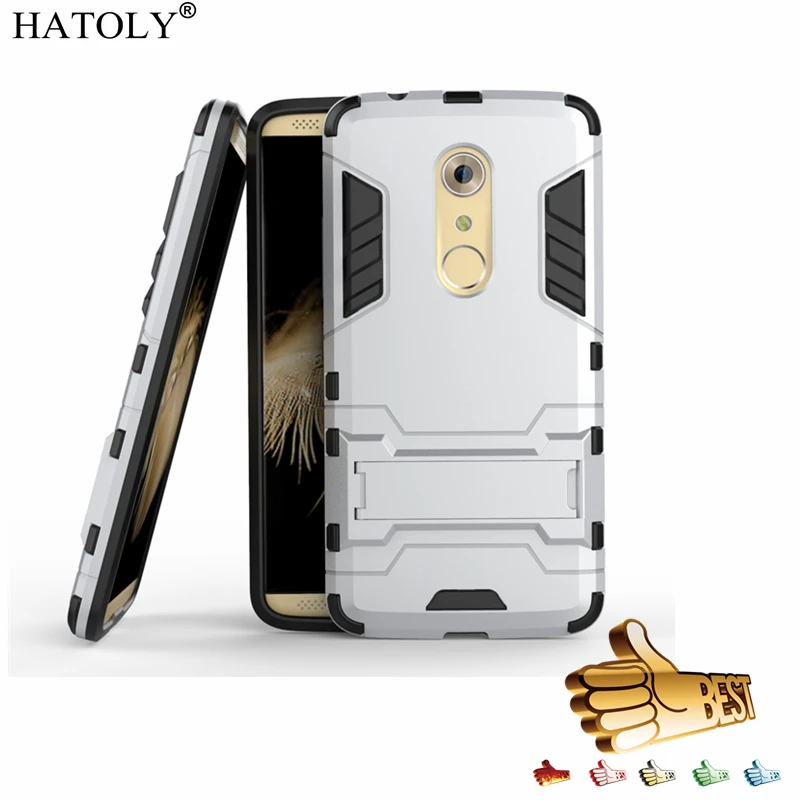 HATOLY для брони чехол zte Axon 7 Чехол A2017 противоударный робот гибридный прочный силиконовый резиновый жесткий чехол для zte Axon 7 5,5"