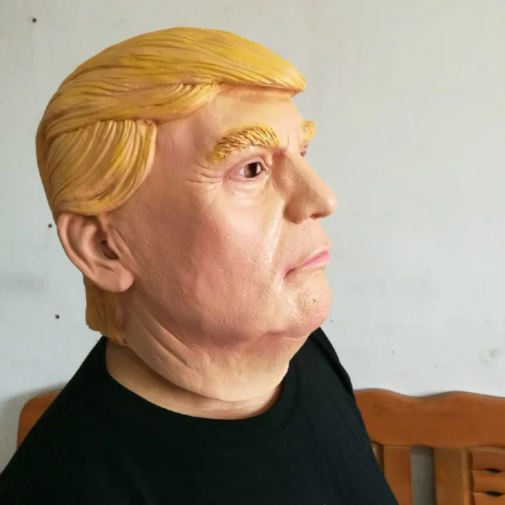 Трамп маска президент США Трампа головные уборы забавные игрушки вечерние