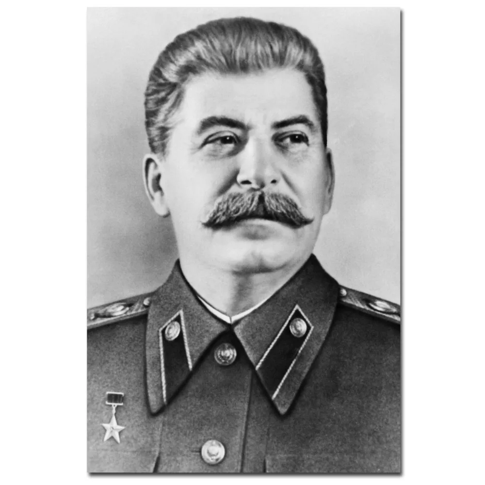 FX1161 большой лидер Сталин Россия президент классический портрет плакат искусство