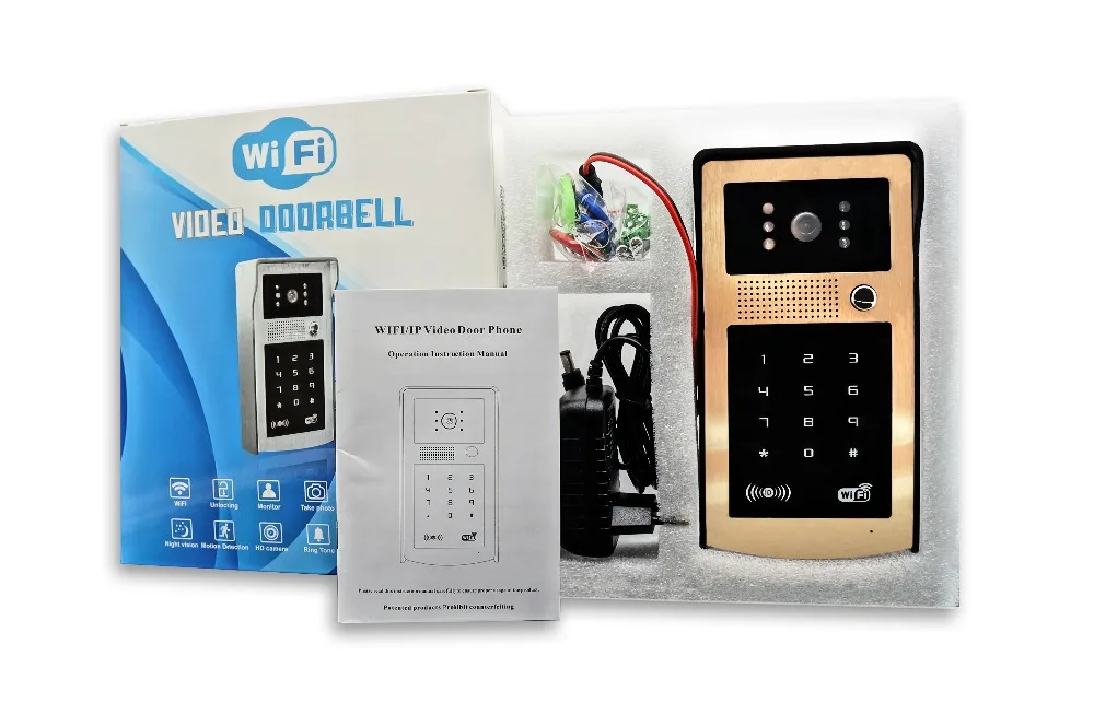 Diske Беспроводной Wi-Fi ip-видео телефон двери с 720 P приложение камеры Удаленный