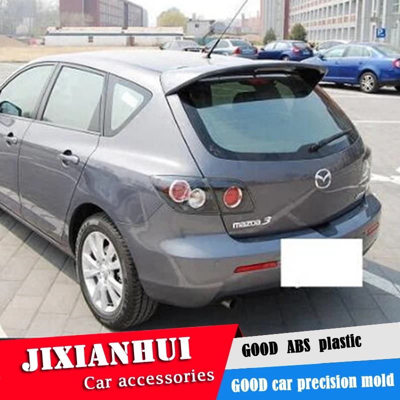Спойлер для Mazda 3 2006 2013 спойлер хэтчбека Mazda3 из АБС пластика цветной задний
