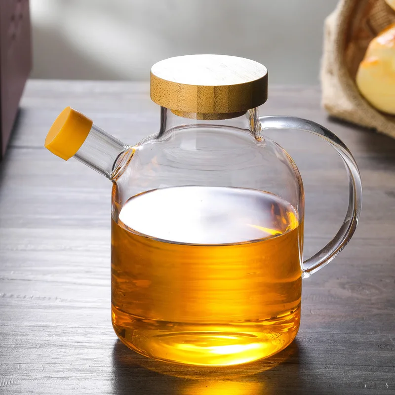 Стекло масло горшок кухонные принадлежности бутылка для смешивания высокое