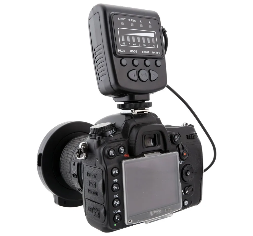Светодиодная Макросъемка Meike FC100 для Nikon D7100 D7000 D5200 D5100 D5000 D3200 D3100 D3000 D800 D600 D300s D200 D90 D80 D60