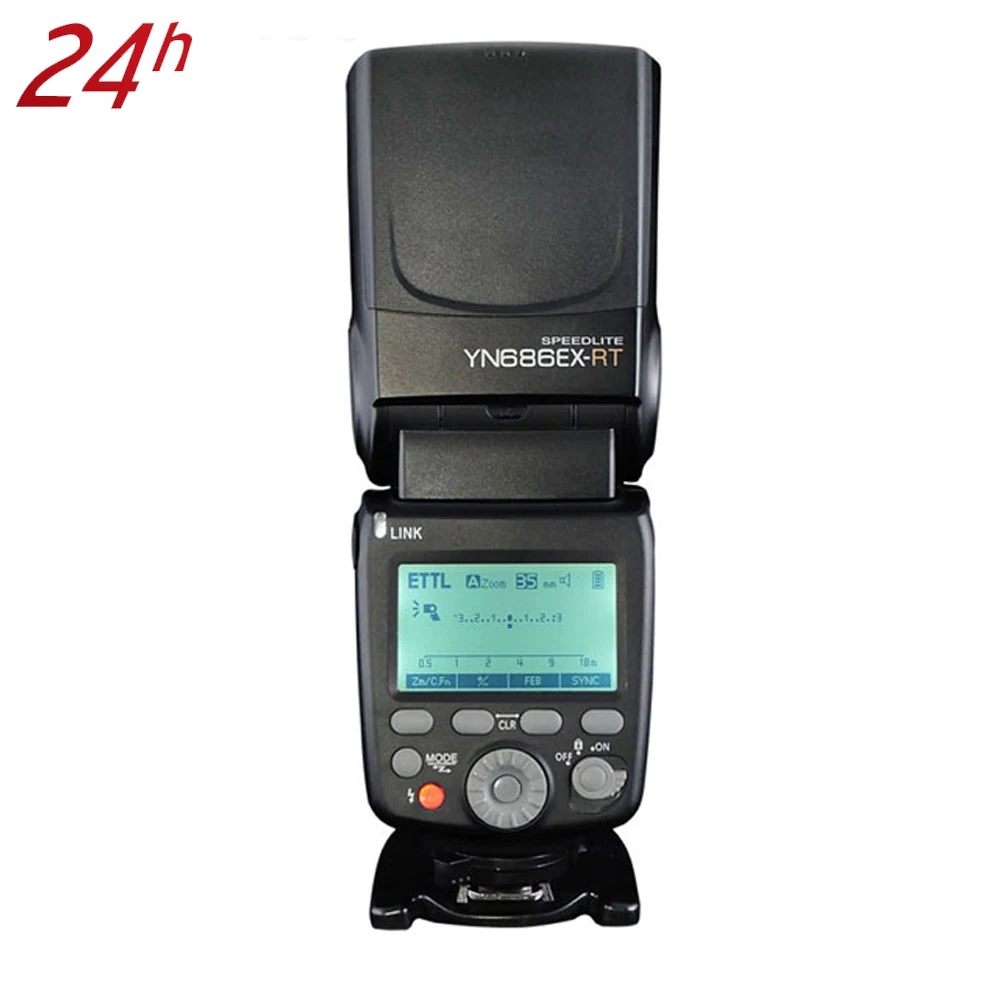 Лучшая вспышка YONGNUO YN686EX-RT ETTL Speedlite 2 4G Беспроводная HSS 1/8000s Master с литиевой батареей