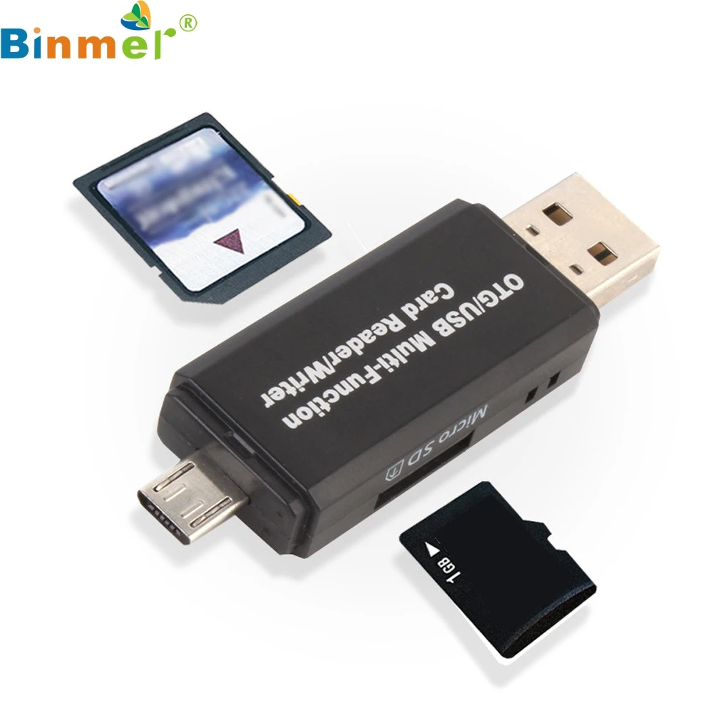 Usb 2 0 3 в 1 Многофункциональный кардридер SD карта TF триплет OTG Смарт-кардридер