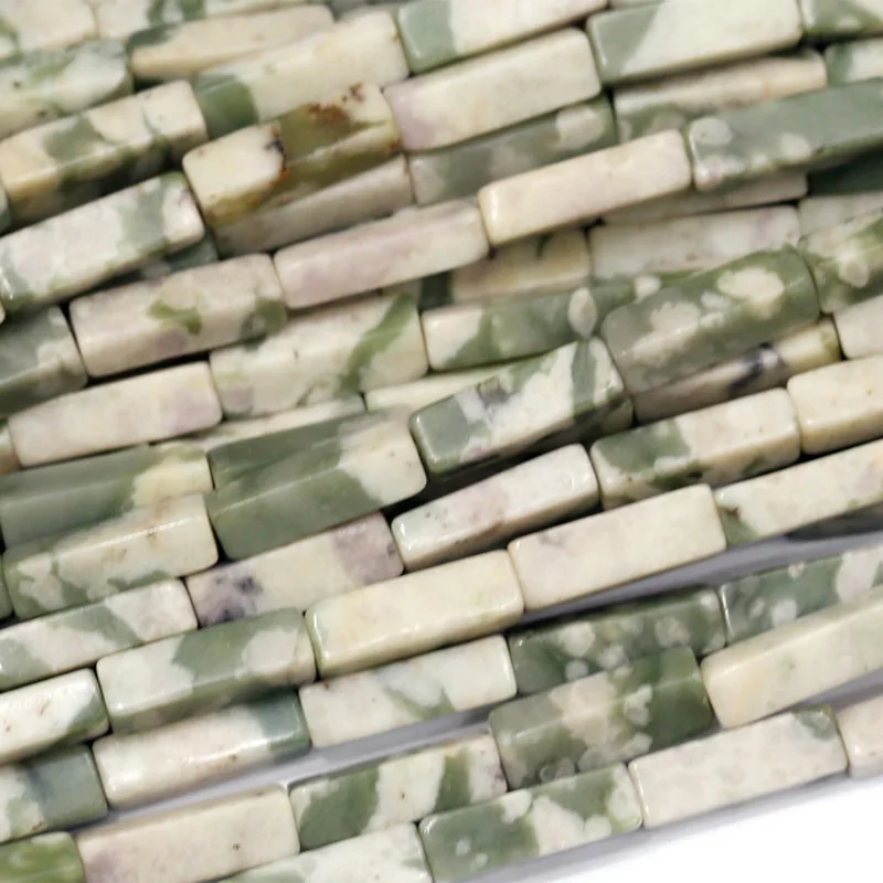 Натуральная Зеленая Нефритовая яшма XiangHe квадратная Прямоугольная форма