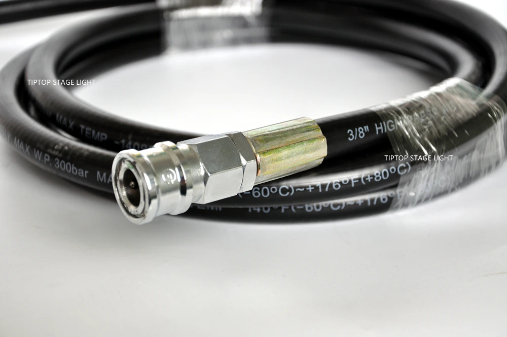 Газовый шланг Gigertop Co2 DJ 3 м/6 м/10 м в длину с быстроразъемным соединителем