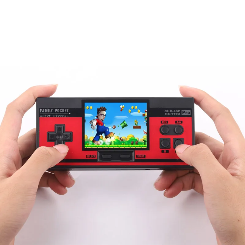 Ретро портативная игровая консоль 3,0 дюймов экран мини видео игровая консоль встроенные 348 классические игры Поддержка 2 плеера ТВ видео выход