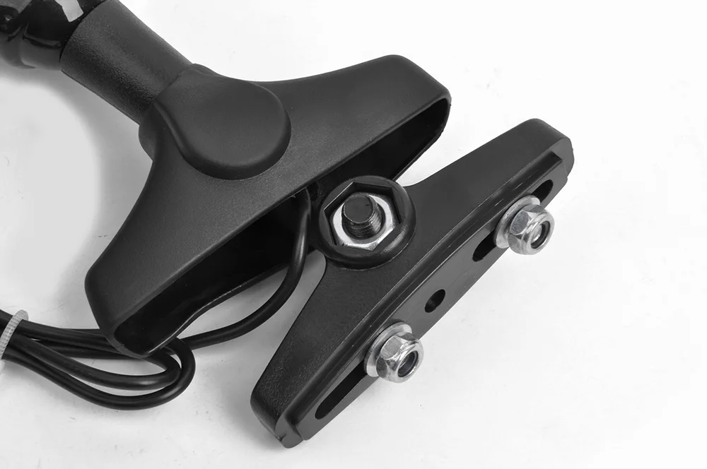 Интегрированные зеркала для мотоцикла черные передние и задние светодиодные