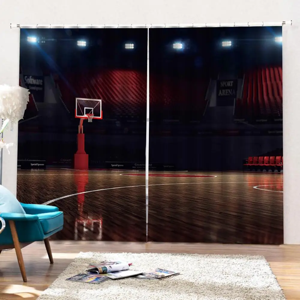 Роскошные затемняющие 3D оконные шторы по индивидуальному размеру для гостиной