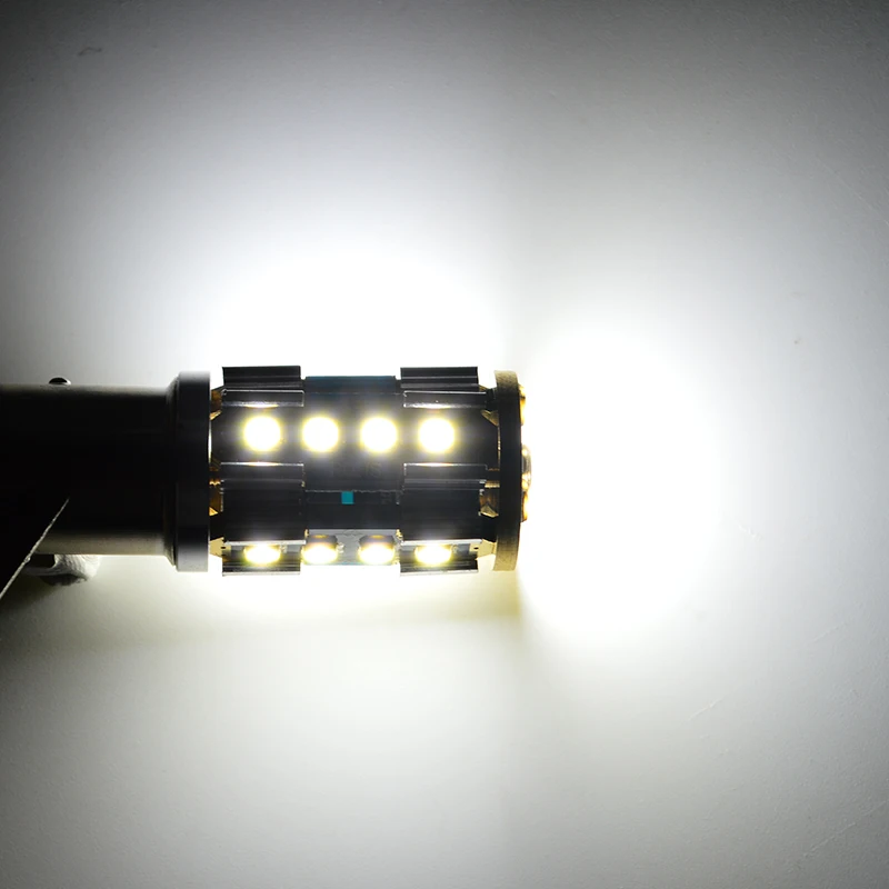 Oynyo 2 шт. Автомобильный светодиодный светильник лампы 1157 20SMD 3030 авто поворотный