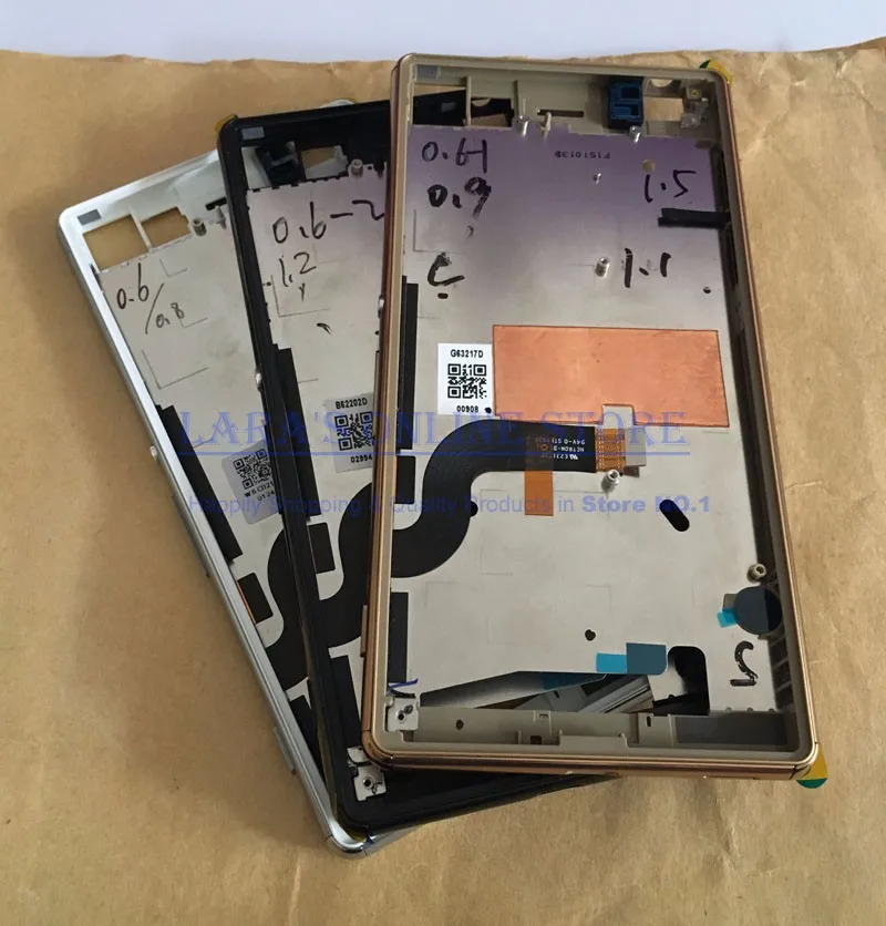 Оригинал для Sony Xperia M5 средняя рамка пластина передний ЖК дисплей металлический