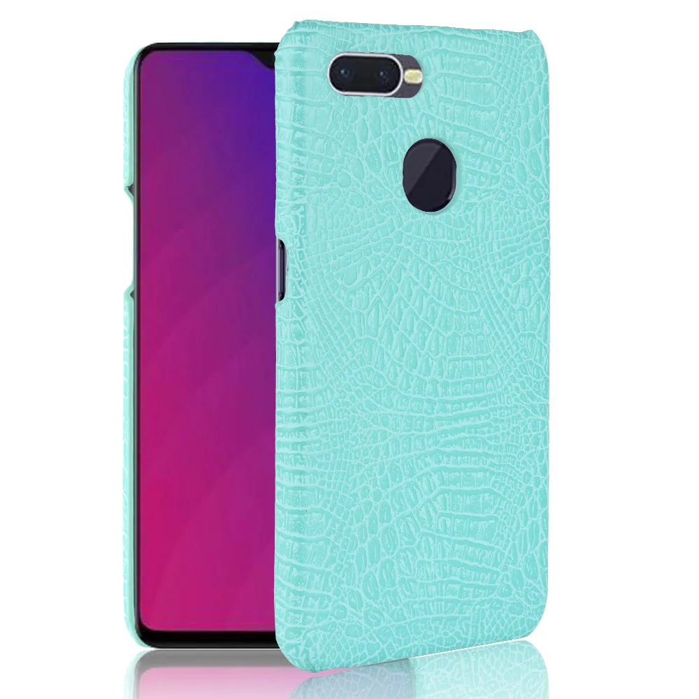 Роскошные Бизнес Крокодиловая Кожа Змеи Pattern кожаный чехол для OPPO A7X