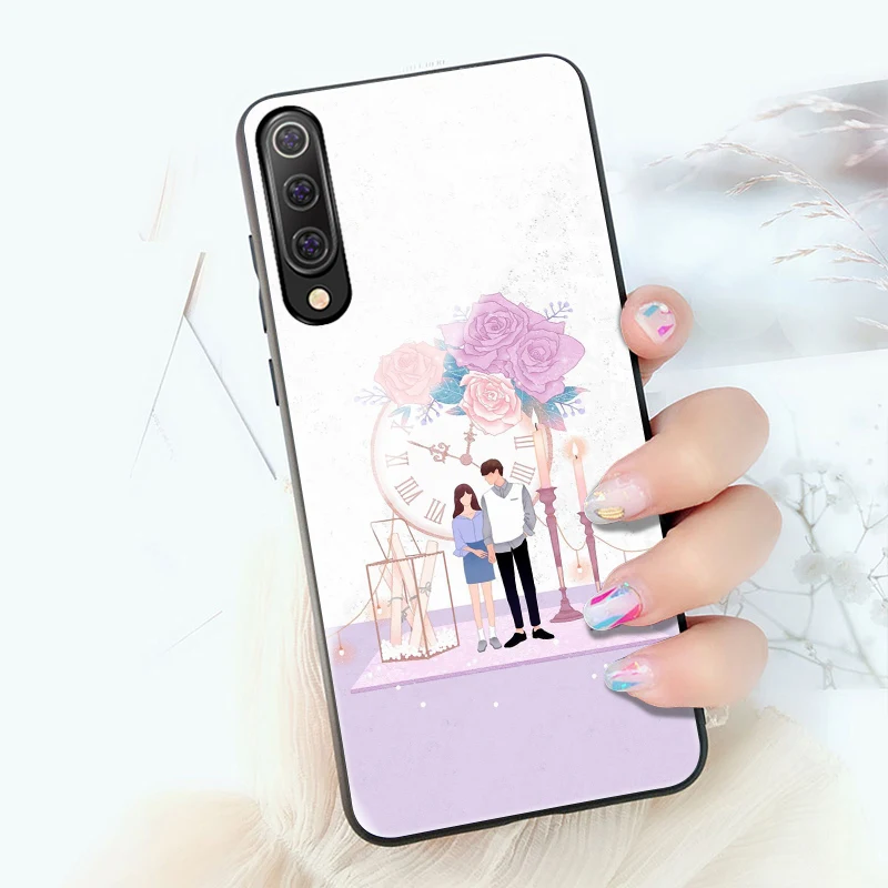 Mi9 Case Mofi For Xiaomi Cover Pattern Cute Lovers Girl Honey Mi8 Se Lite Mi 9 A2 6X Redmi Note 7 Pro |