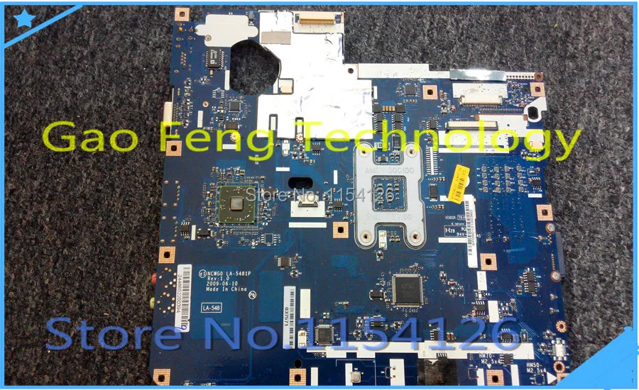 Материнская плата для ноутбука ACER aspire 5532 5517 NCWG0 LA-5481P Встроенная DDR2 100%