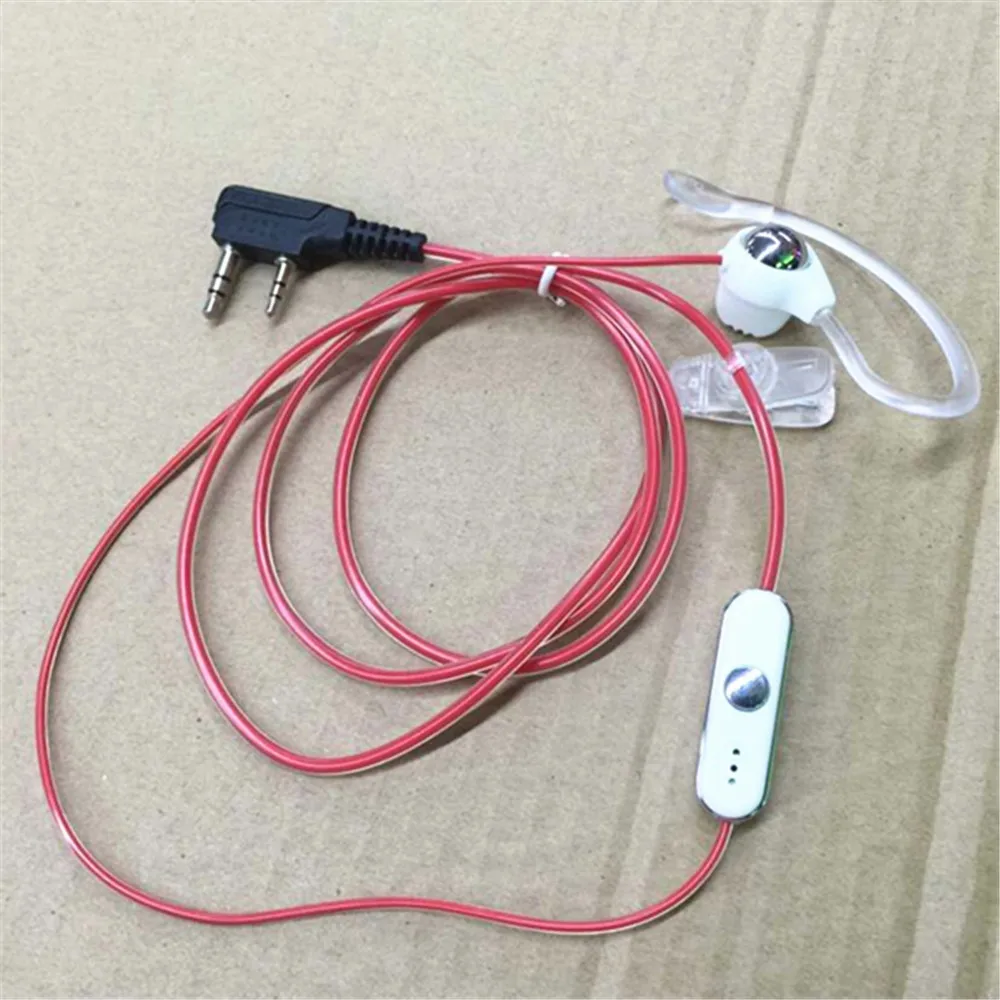 OPPXUN высококачественные наушники с красным кристаллом для Kenwood tk3107 baofeng UV5R UV82 BF888S