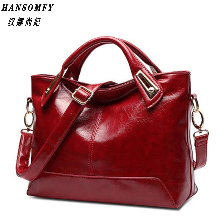 100% Genuine leather Women handbags 2019 New Cross-Section Portable Shoulder Motorcycle Bag Fashion Vintage Messenger | Багаж и сумки