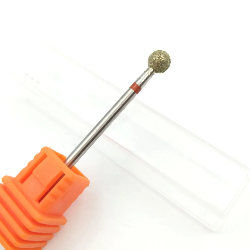 HYTOOS 5 0 мм шаровое алмазное сверло для ногтей роторное очистки кутикулы