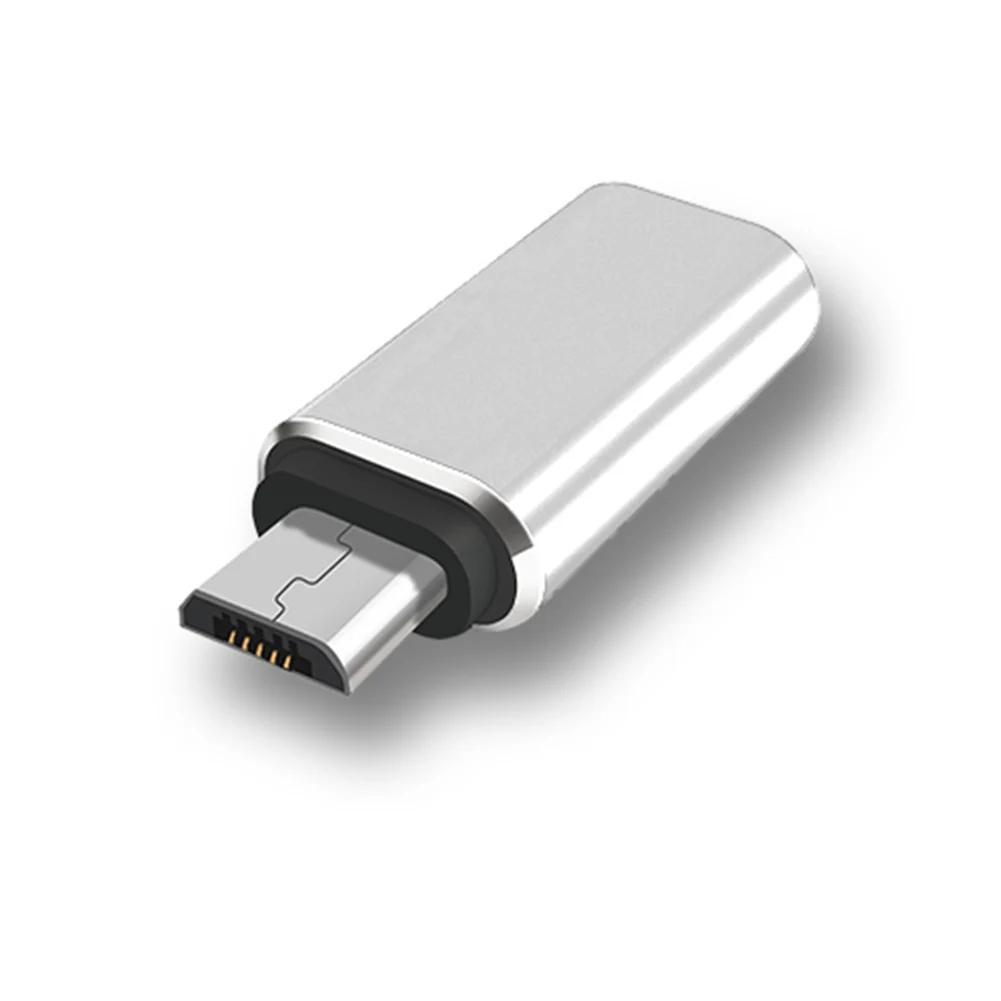 Изысканный маленький Micro Usb папа к Type-c гнезду Microusb Type C удобный адаптер общего