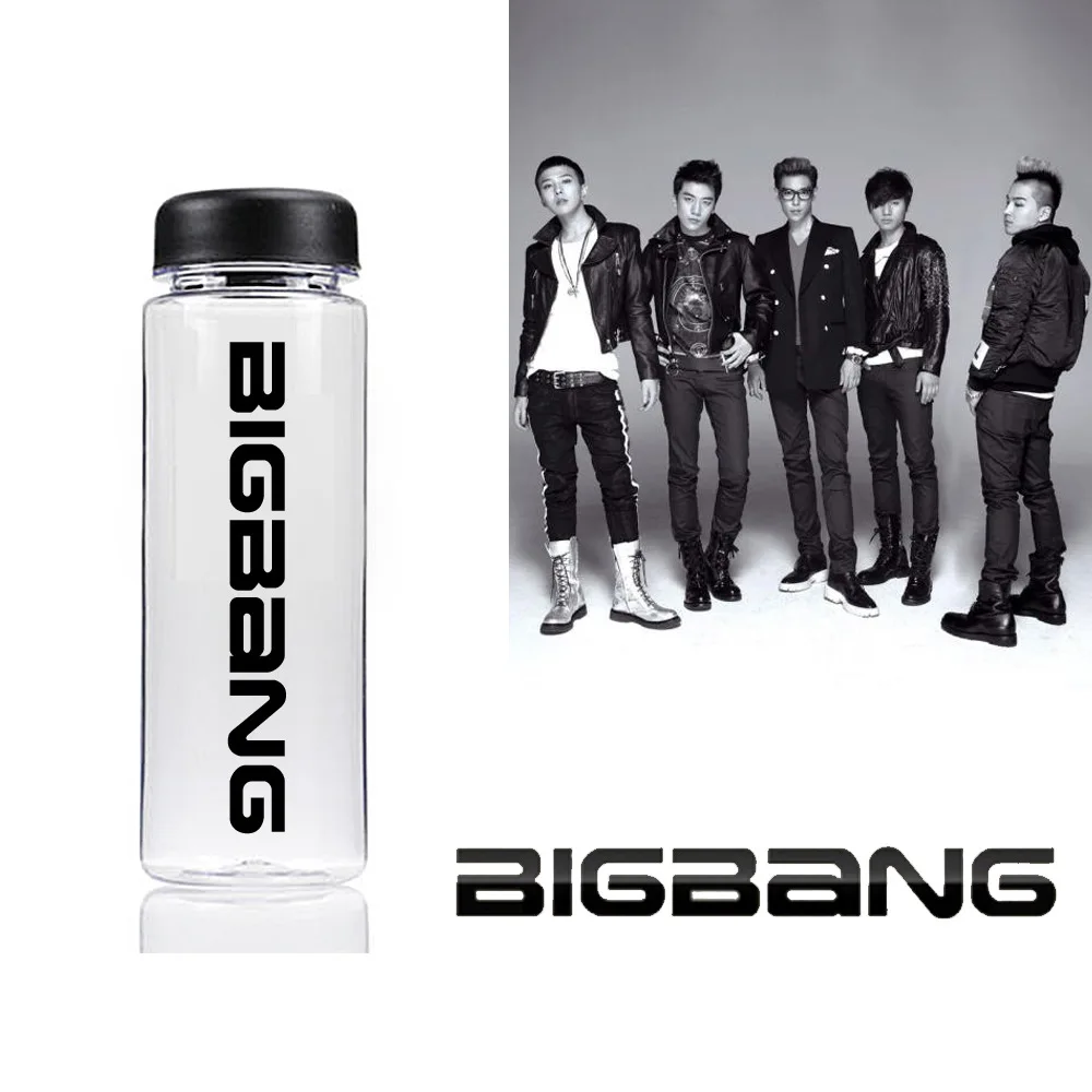 [MYKPOP] модная коллекция 2018 года новая поклонников BIGBANG MY BOTTLE SA18073006|Игровые фигурки