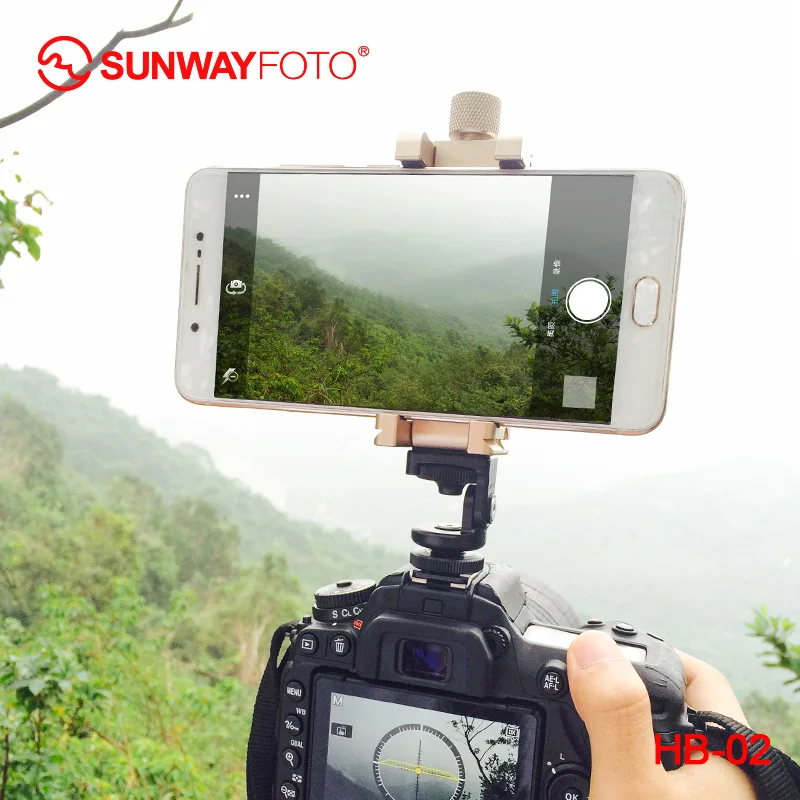 Мини штатив Sunwayfoto для панорамной видеосъемки головка с шаровой головкой DLSR