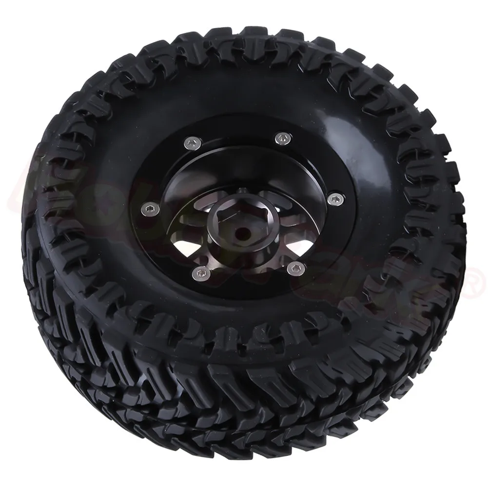 4 шт. 108 мм алюминиевые колеса и шины Beadlock 1 9 "для 1/10 RC Гусеничный Traxxas TRX4 осевой