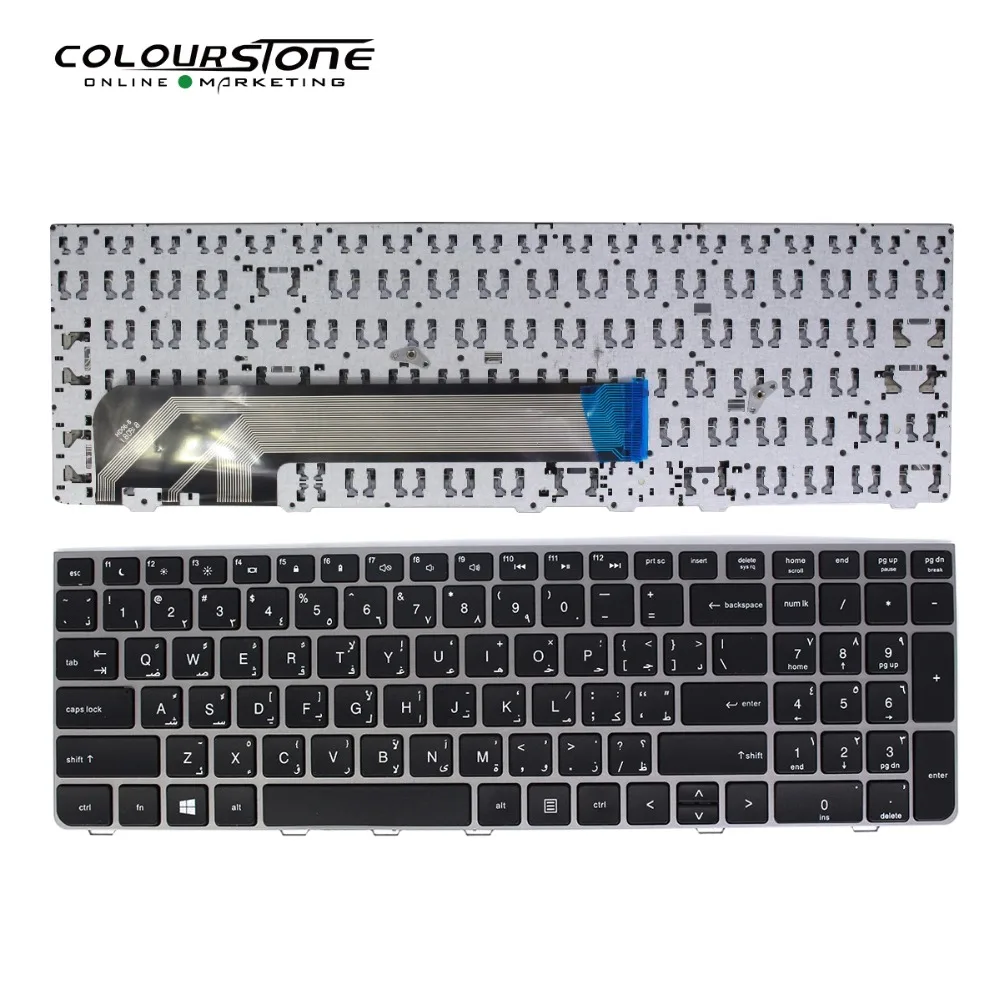 4530S AR Клавиатура для ноутбука HP Probook 4535S 4730S с серебристой рамкой | Компьютеры и