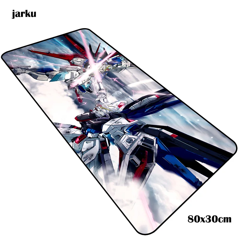 GUNDAM коврик для мышки с аниме 800x300x2 мм игровой коврик для мыши геймер Коврик для мыши компьютер натуральный каучук Настольный коврик большой игровой коврик