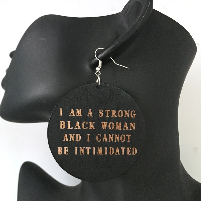 2017 гравировальные черные женские деревянные серьги|wooden earrings|black wooden earringsearrings earring