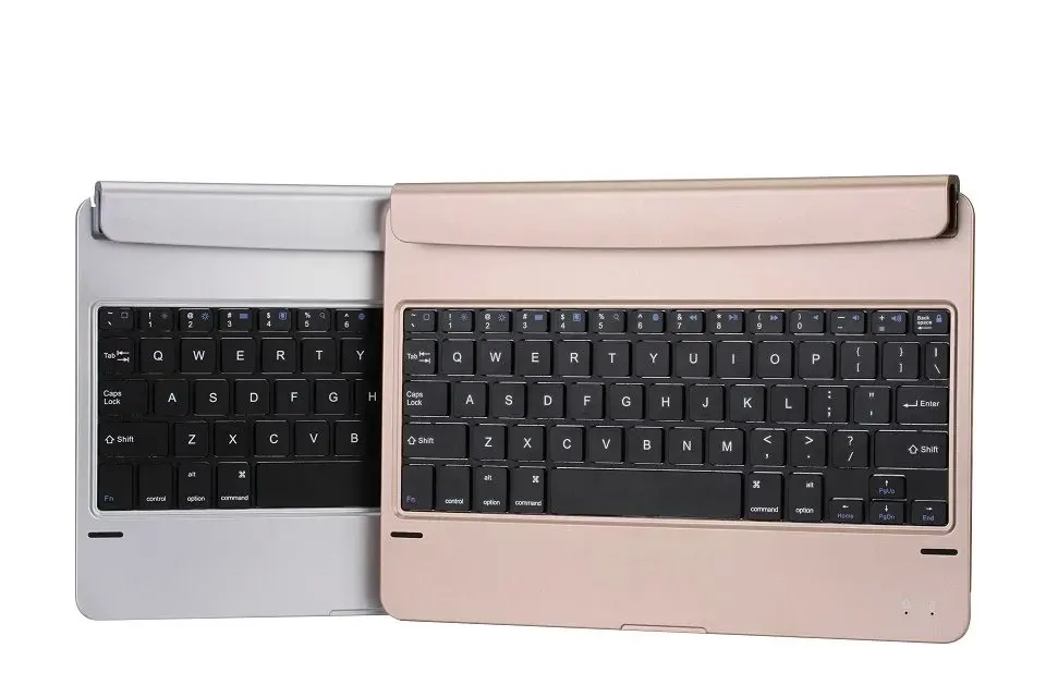 Тонкий русский/Иврит/испанский беспроводной Bluetooth клавиатура док крышка Funda
