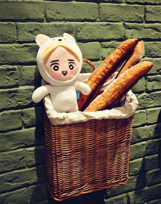 Kim Jun-myun 23 см KPOP EXO Плюшевые Куклы Kawaii Корея Мода суперзвезда Kyungsoo D.O Baek Хюн Чан Ёль Кай фигурка плюшевые игрушки для девочек подарок - Цвет: Kim Jun-myun