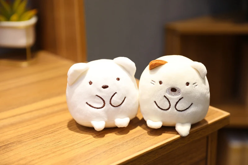 Плюшевая подушка Sumikko Gurashi, 8 шт., японская анимация, Sumikko Gurashi, мягкая подушка, уголок, био, мультяшная игрушка для детей, девочек