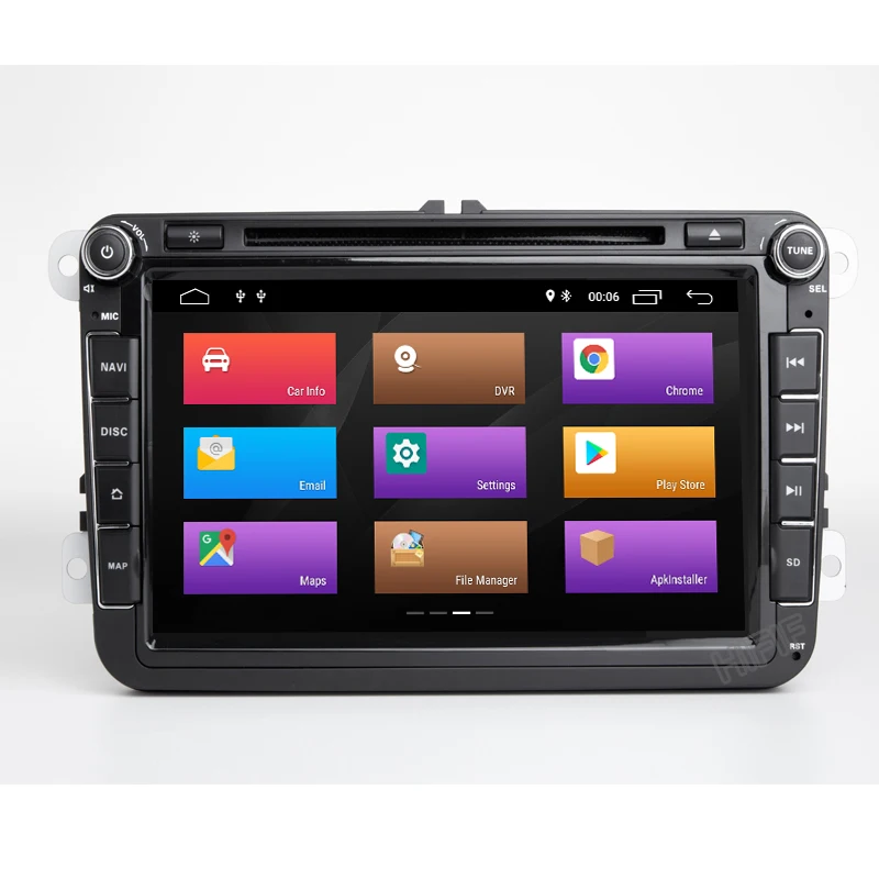 Ips Android 9 0 автомобильный DVD для VW/Volkswagen Skoda Golf 5 6 POLO PASSAT B7 T5 CC Jetta Tiguan GPS автомобиля