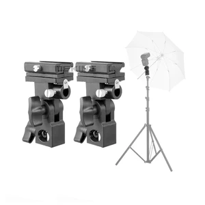 2 шт. Meking Flash Hot Shoe Speedlite крепление для зонта поворотный держатель для держателя на светильник для вспышки B для триггера вспышка для горячего башмака