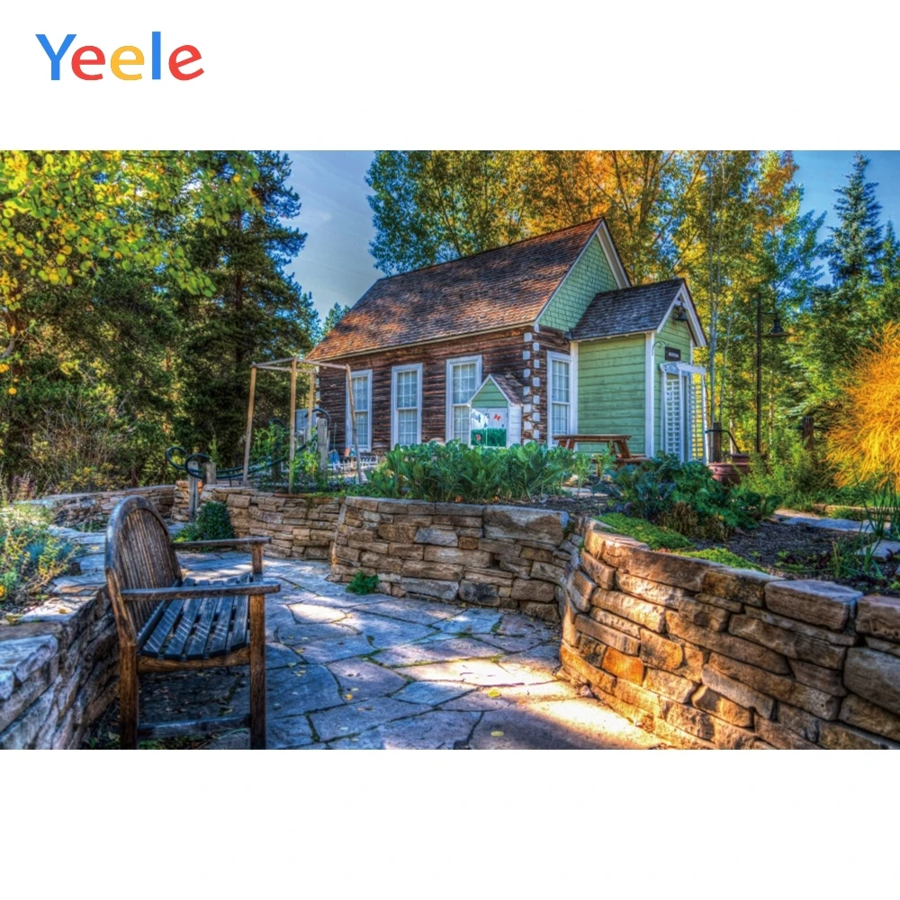 

Yeele Landscape Family Photocall Patio Room Paint Photography Backdrops Personalized Photographic Backgrounds For Photo Studio