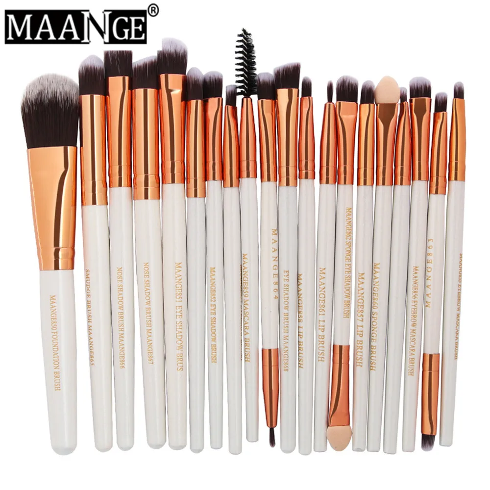 20 шт. Профессиональные кисти для макияжа MAANGE|brush cosmetic|brush eyeshadowconcealer brush |