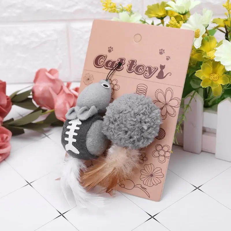 

Mice Animal Cat nip InteractiveToy Christmas Pet Products toy For Kittens