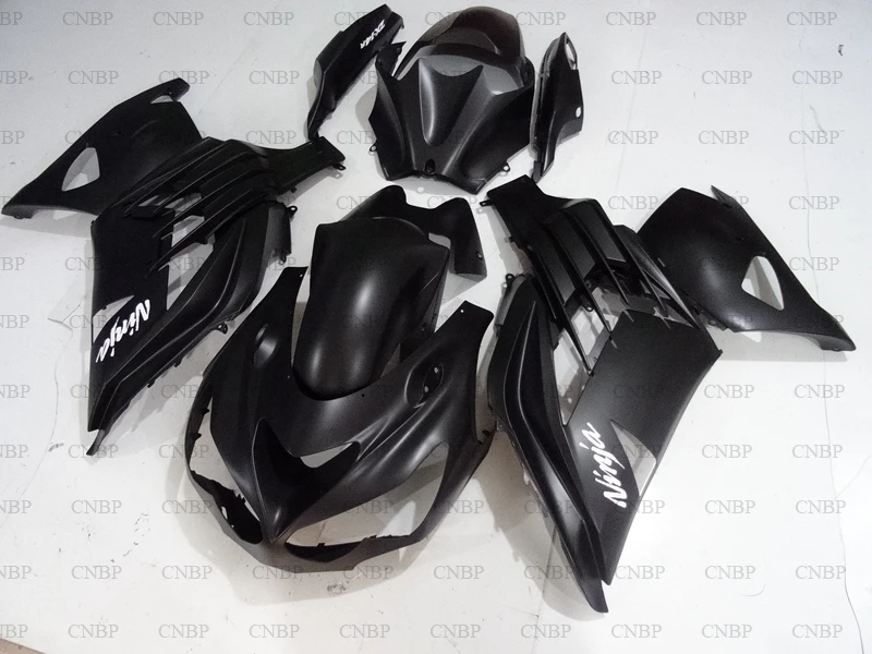 ZZ-R1400 2010 Пластик Обтекатели Zx14 Zx-14r 2006 - 2011 матовый черный 08 09 обтекатель |
