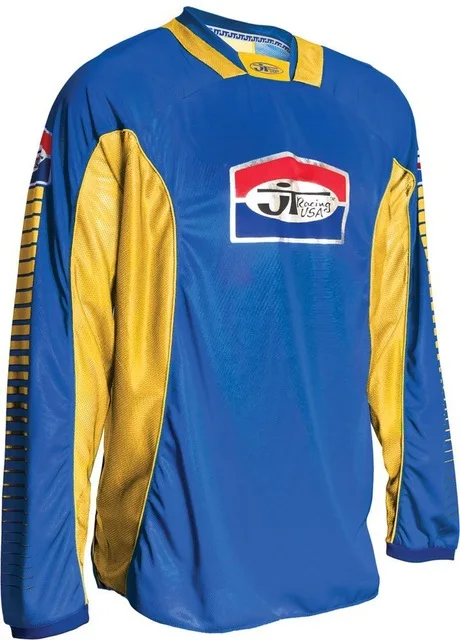 Racing USA Moto Jerseys Man's Off Road Mountain DH Bicycle motocross Jersey BMX MTB Size 5XL Ropa New Hot wear Blue Orange | Спорт и