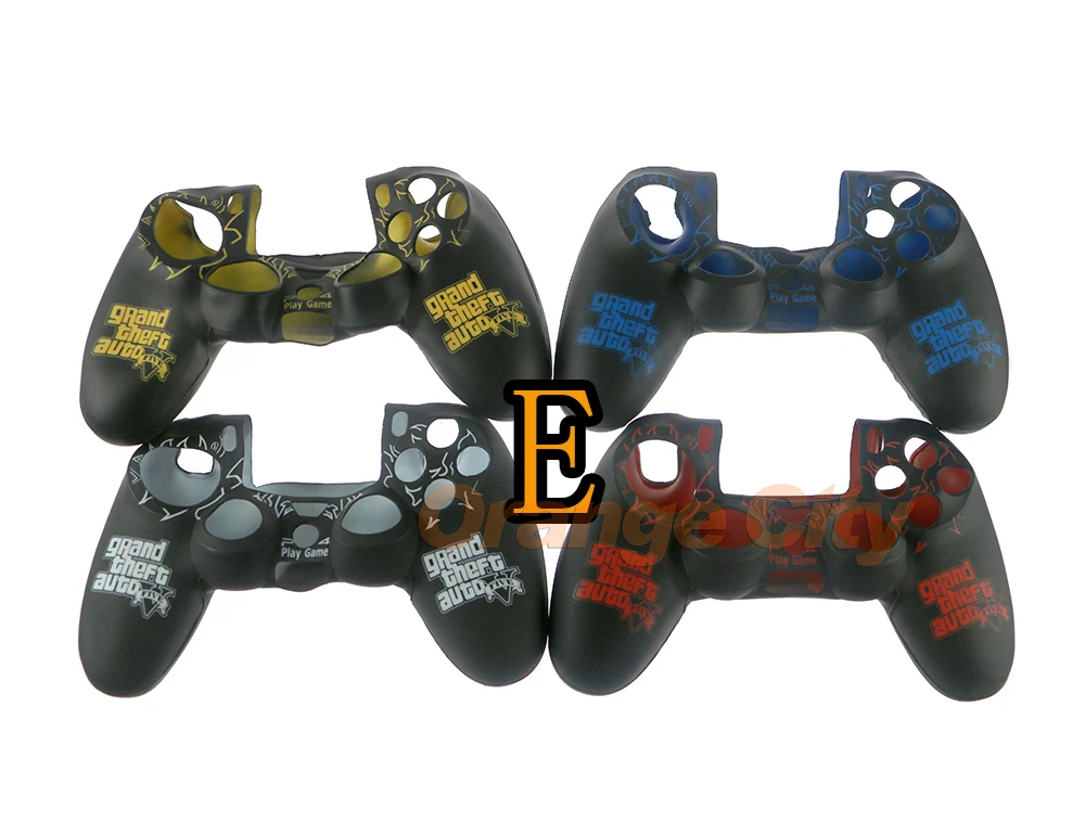 2 шт./лот мульти дизайн силиконовый защитный чехол для Dualshock 4 PS4 DS4 Pro Slim контроллер
