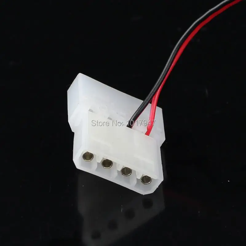 1 шт. gdstime красный светодио дный 8025 корпус DC 12 В 4 pin кулер вентилятор охлаждения 8 см