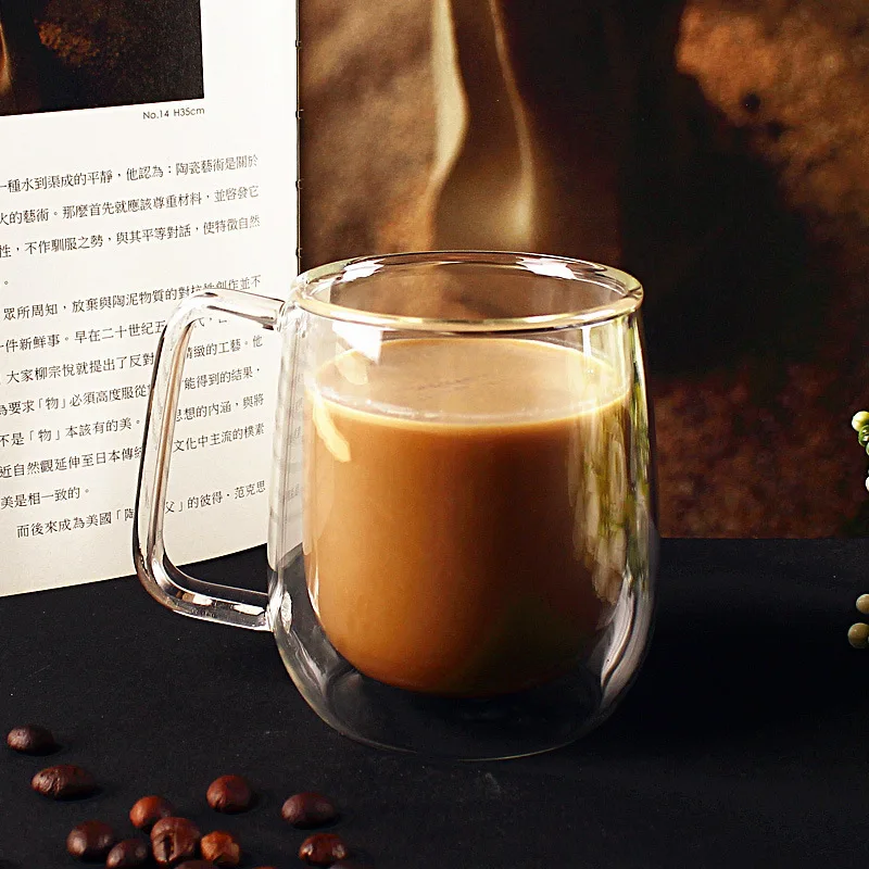 2018 Bodum теплоизоляционная конструкция двойной Слои Стекло завтрак молоко чашки