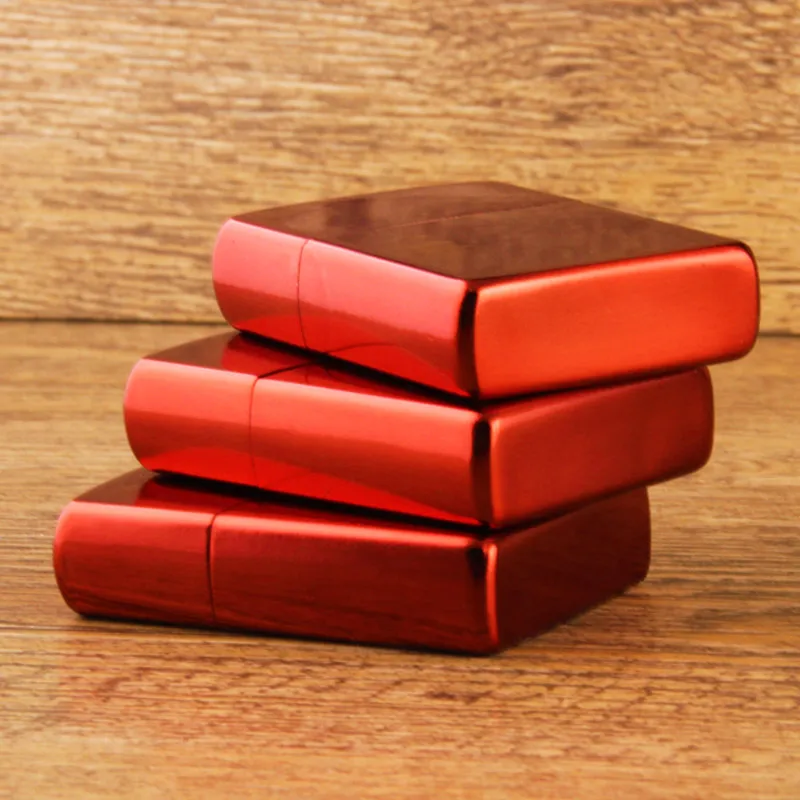 101hongbing SanQiao red ice kerosene lighter open flame classic customized wholesale | Дом и сад